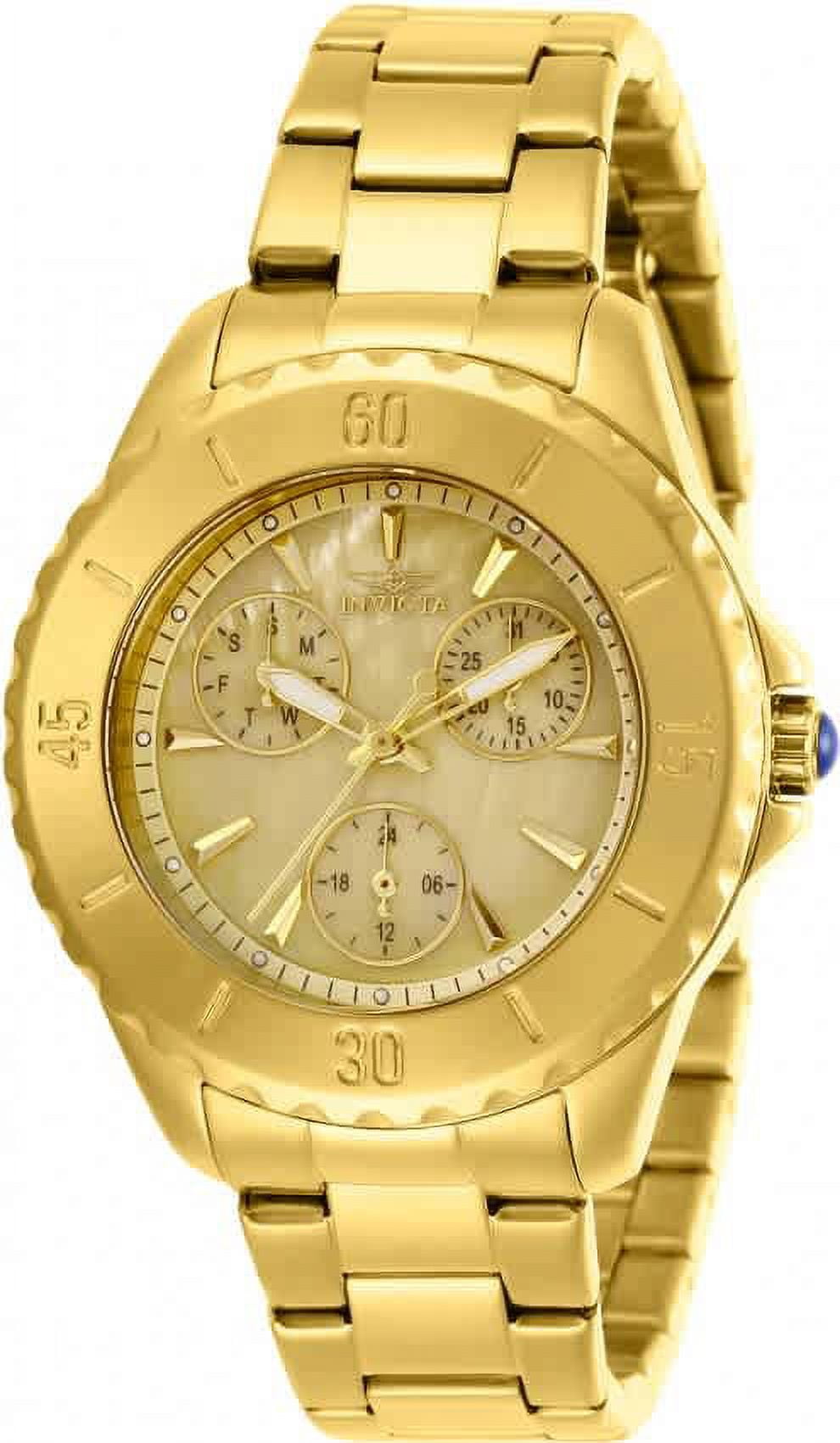 Invicta 29107 Women's Angel Quartz Yellow Gold Bracelet Watch