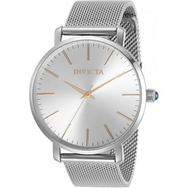 Invicta 31068 Women's Angel Silver Tone Dial Mesh Bracelet Watch