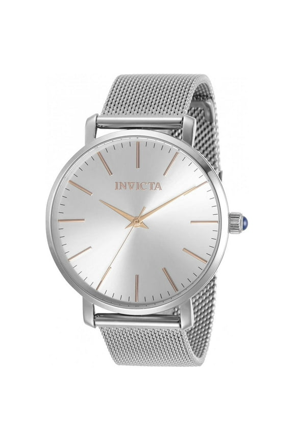 Women's 31068 Angel Quartz 3 Hand Silver Dial Watch