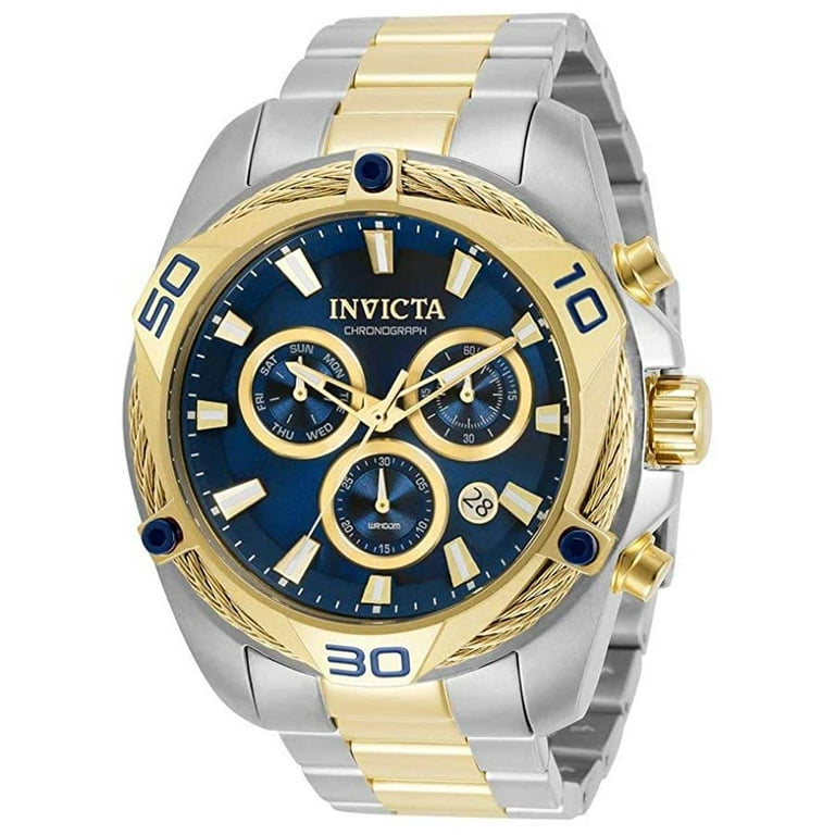 Invicta men's 50mm store bolt quartz chronograph