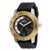 Invicta 35680 Mens Specialty Light Brown, Gold Tone Bezel Watch