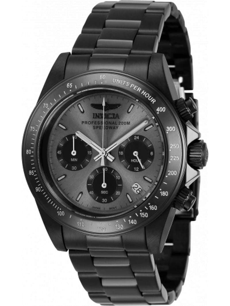 【full time】 Invicta Men's Speedway Black Dial Watch - 36741 - Walmart.com
