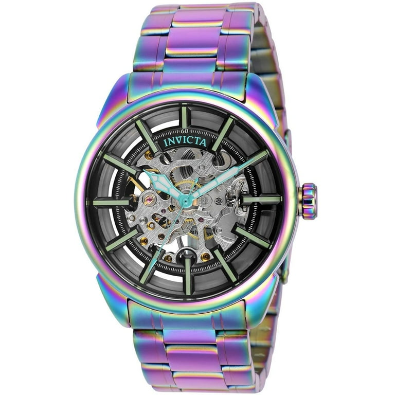 Invicta 37928 Men s Vintage Iridescent Bracelet Mechanical Watch