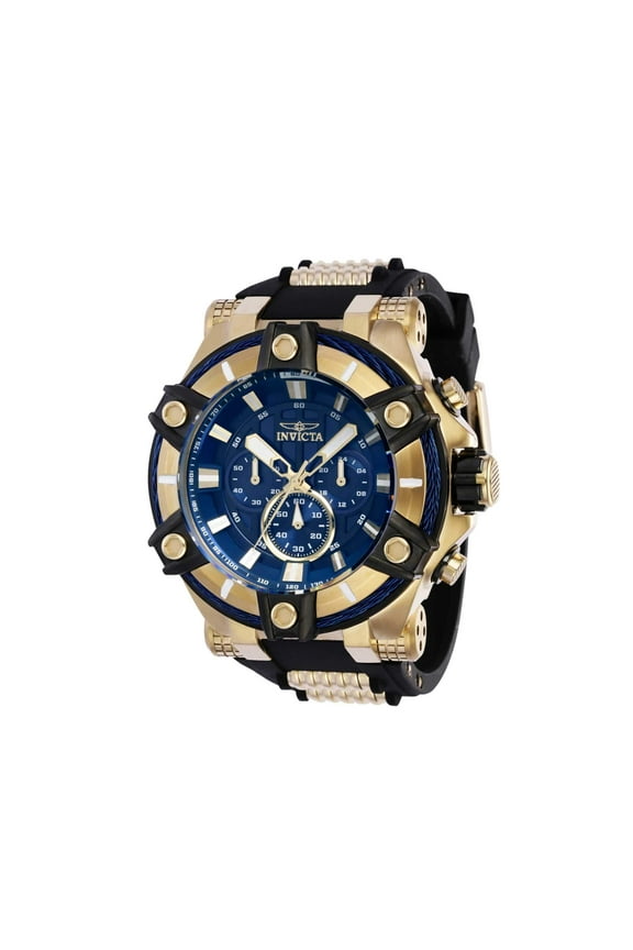 Bolt Chronograph Quartz Blue Dial Men's Watch 39187