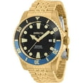 thumbnail image 1 of Invicta 39761 Men's Pro Diver Black Dial Yellow Gold Steel Watch, 1 of 2
