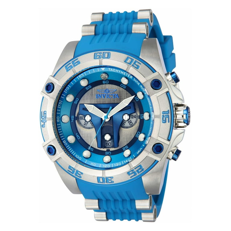 Invicta 40094 Men s Star Wars Jango Fett Chronograph Strap Watch