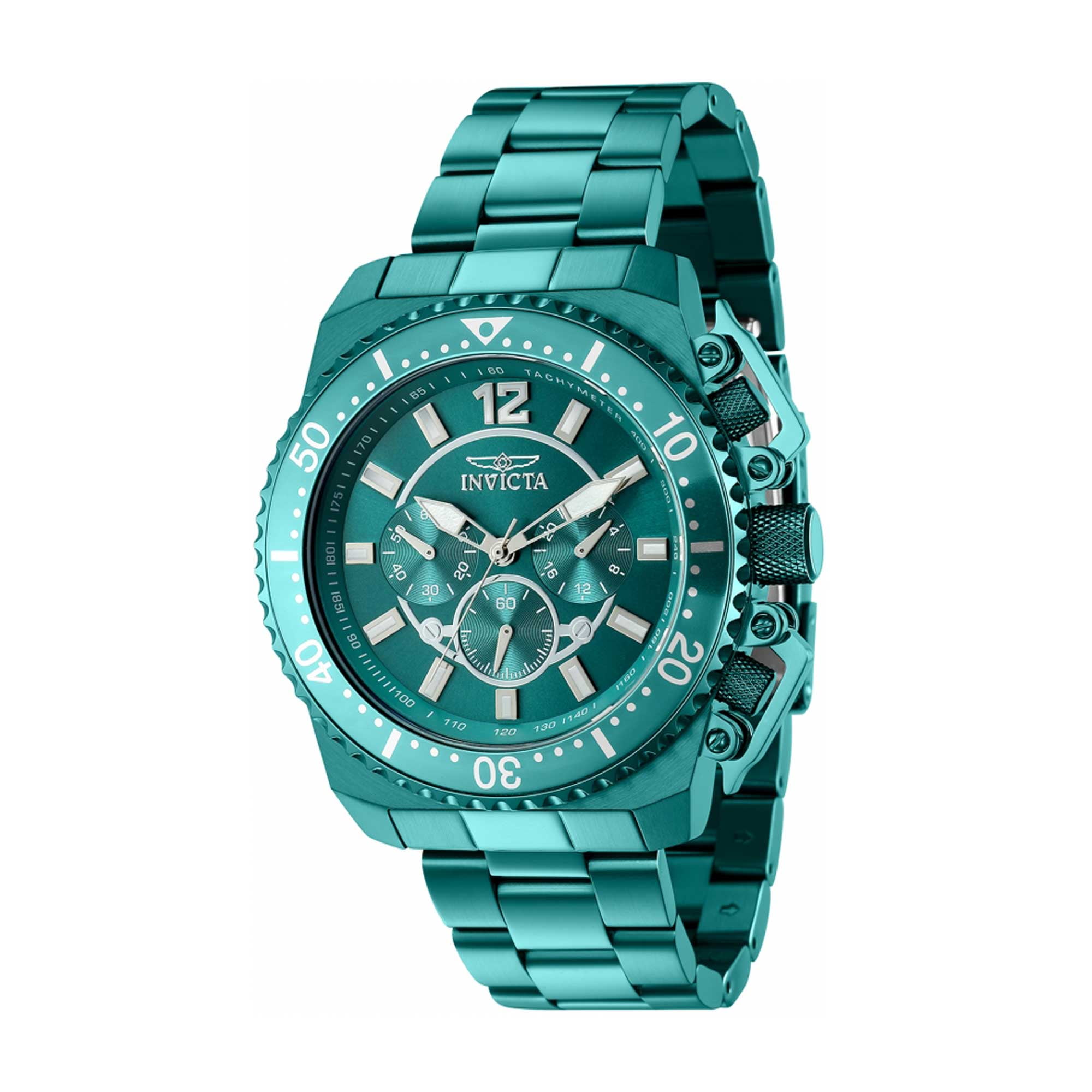 Invicta Pro Diver Chronograph Quartz Silver Dial Men's Watch 40921