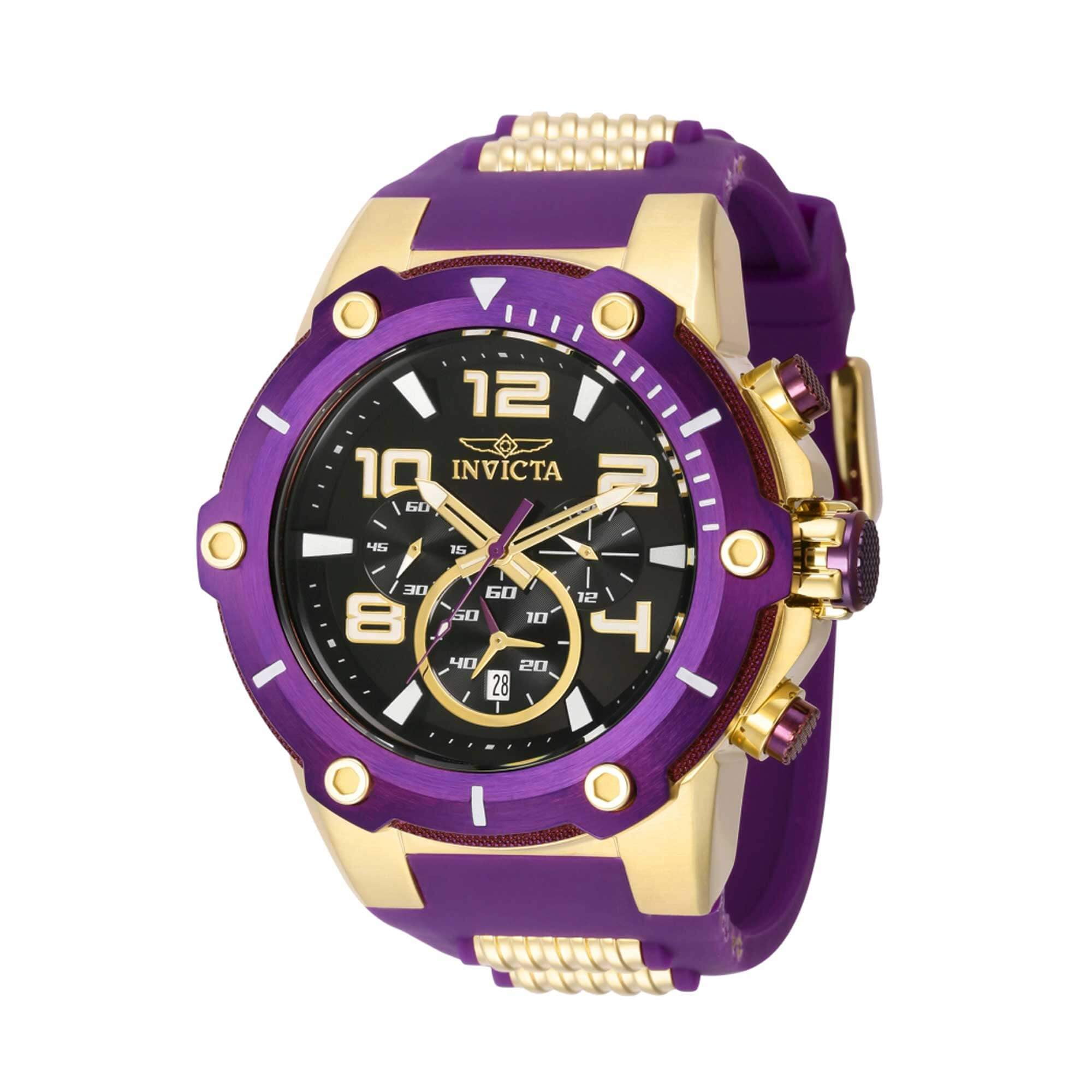 Invicta 40897 Men's Speedway Green Rubber Strap Chronograph
