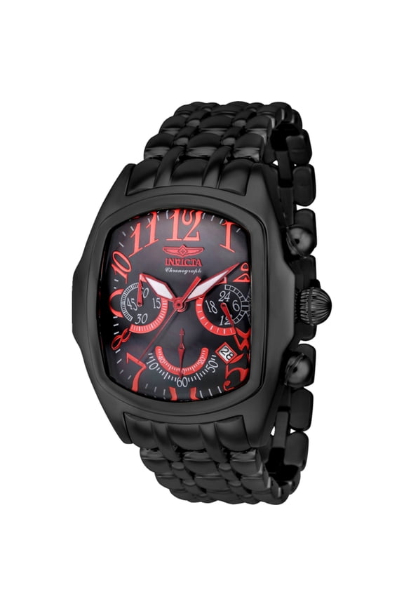 Lupah Chronograph GMT Quartz Black Dial Men's Watch 43157