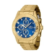 Invicta 43409 Men's Pro Diver Blue Dial Yellow Gold Bracelet Watch