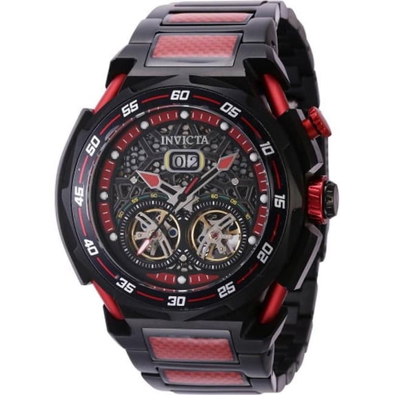 Invicta 43804 S1 Rally Automatic Multifunction Red & Black Men Dial Watch