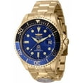 thumbnail image 1 of Invicta 45819 Men's Pro Diver Blue Dial Bracelet Dual Time Watch, 1 of 3