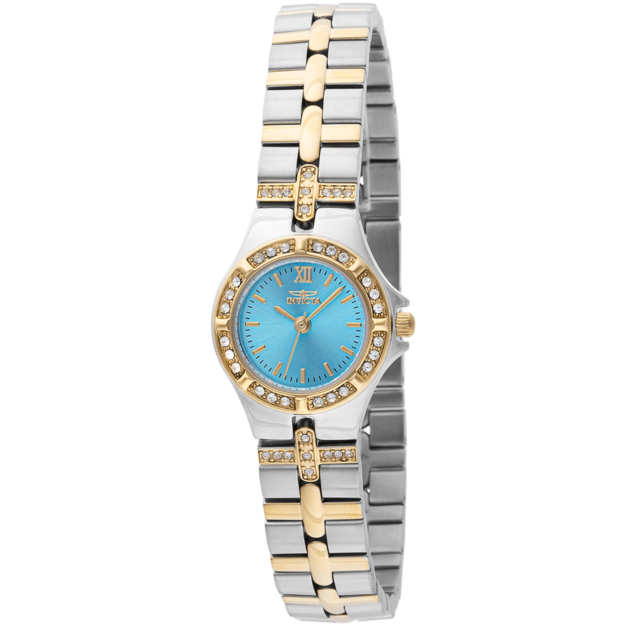 Invicta 45873 Women's Wildflower Turquoise Dial Crystal Watch