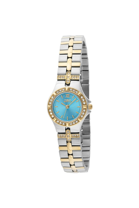 45873 Women's Wildflower Turquoise Dial Crystal Watch