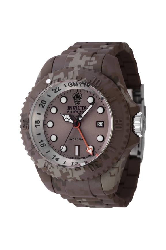 45938 Men's Reserve Quartz Beige Dial Steel Bracelet Watch