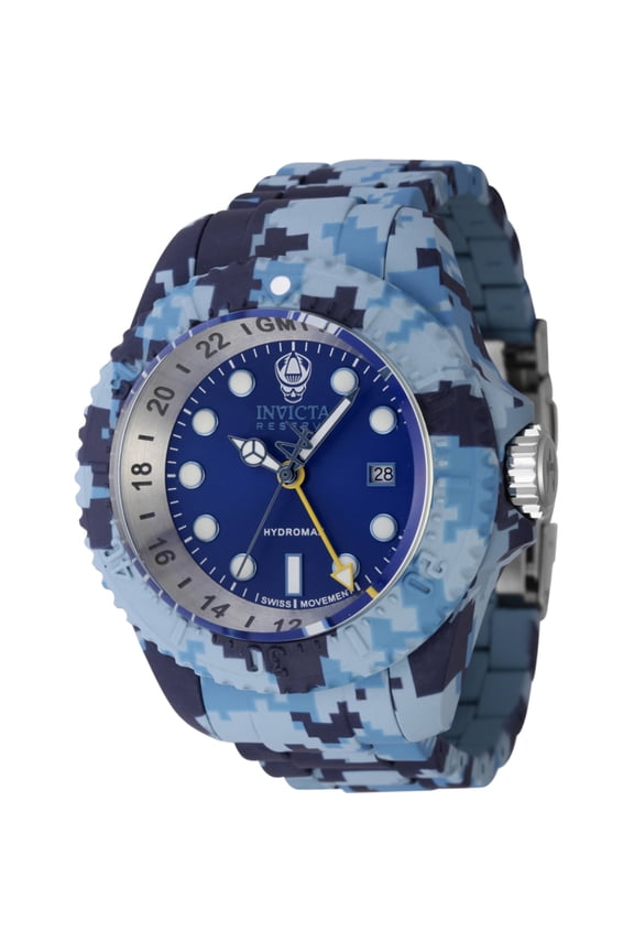 45940 Men's Reserve Quartz Blue Dial Steel Bracelet Watch