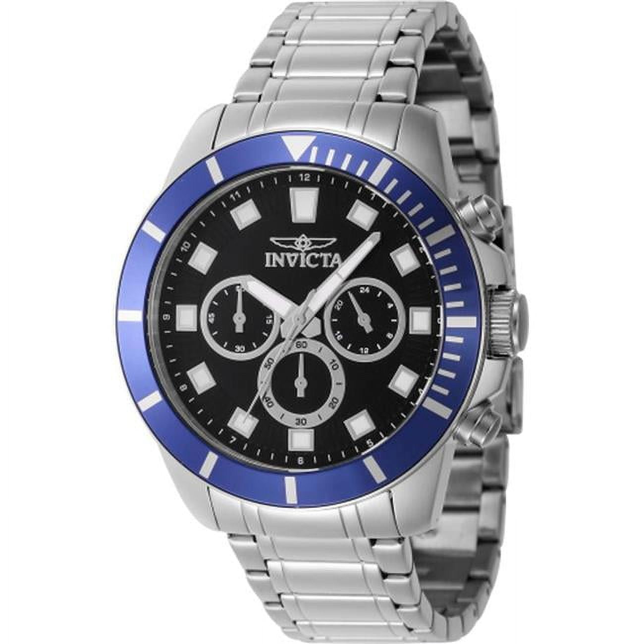 Invicta 46040 Pro Diver Quartz Chronograph Black Dial Men Watch