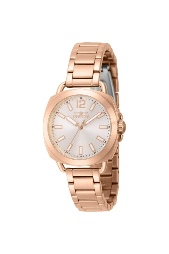 46347 Women's Wildflower Silver Tone Dial Bracelet Watch