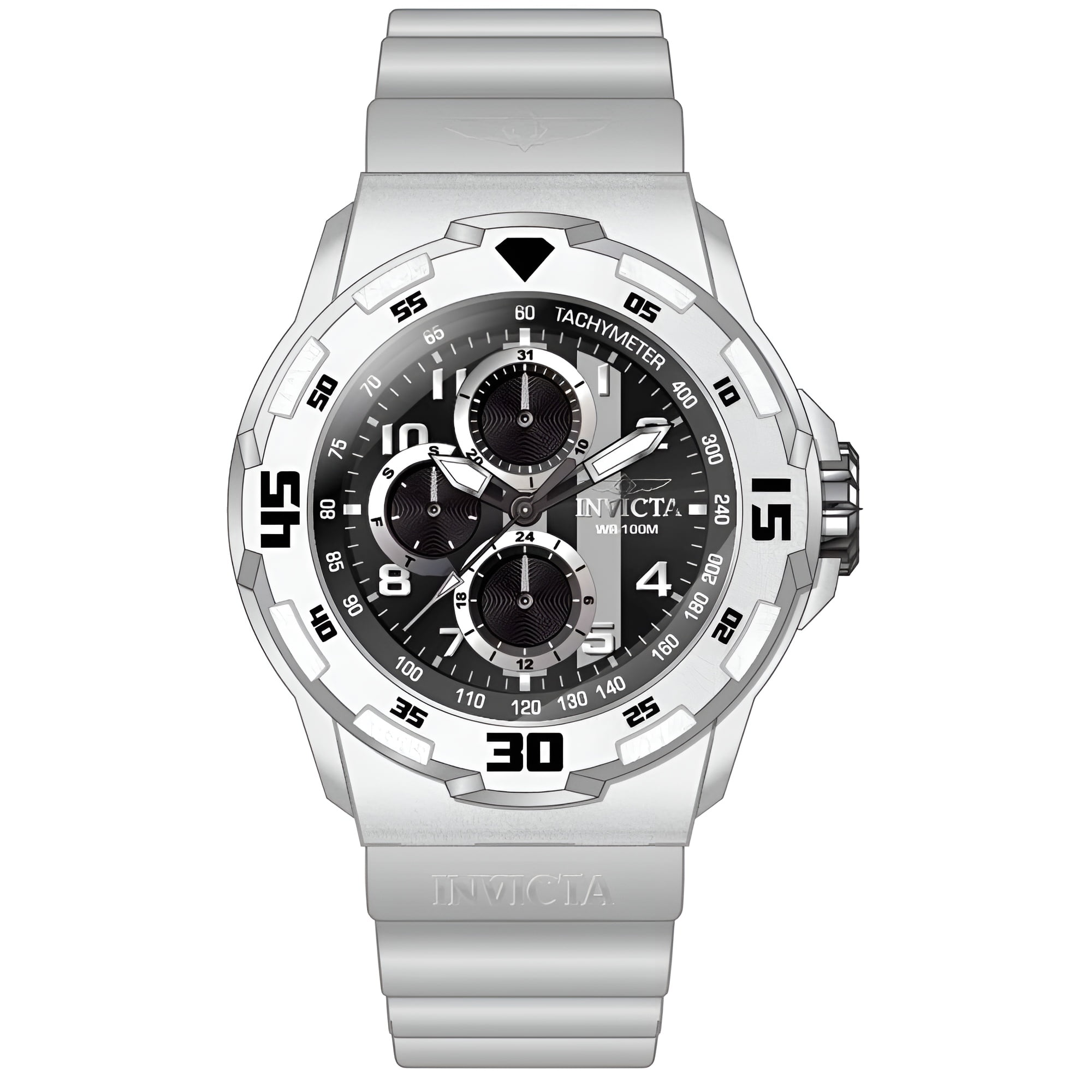 Invicta 46400 Men's Coalition Forces Chronograph White Strap Watch