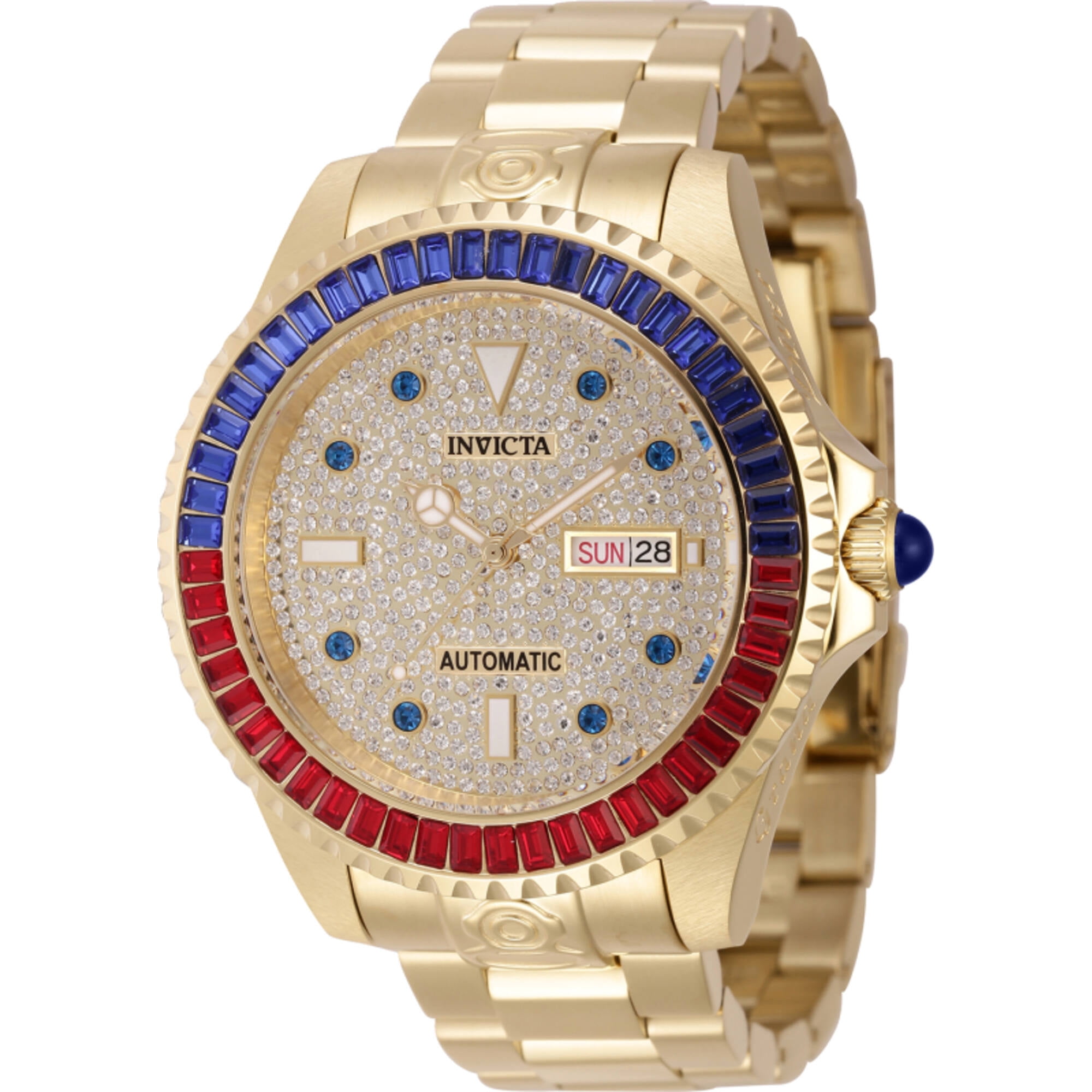 Invicta 46636 Men's Pro Diver Automatic Yellow Gold Bracelet Watch