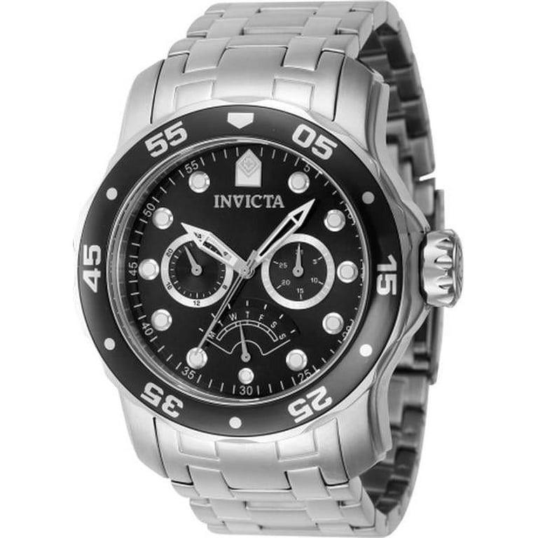 Invicta Stainless Steel Watch with Dark Face Invicta 26970 Pro Diver Black Dial Stainless Steel Men main image 2