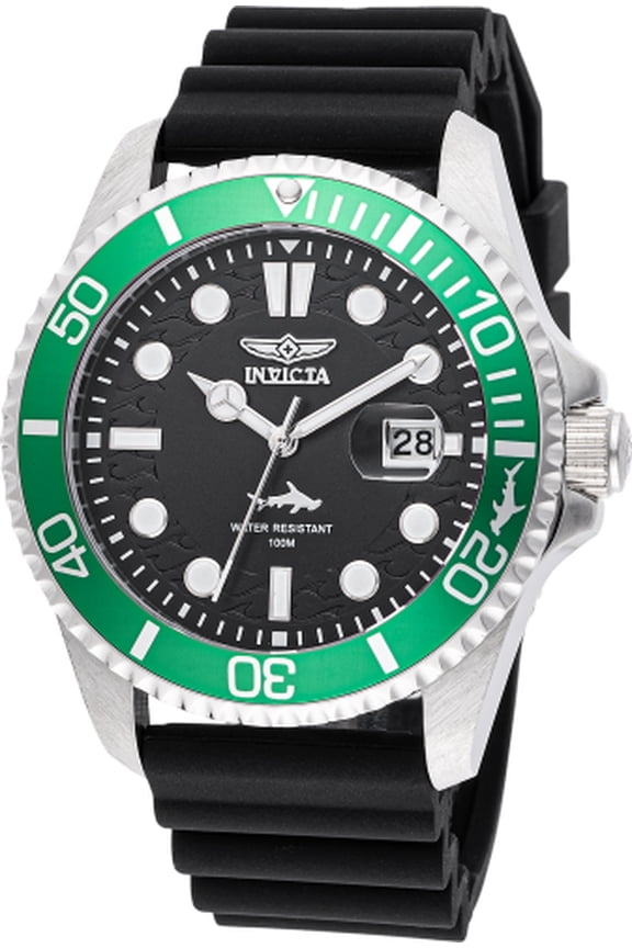 Invicta Men's Pro Diver Black Dial Watch - 47166