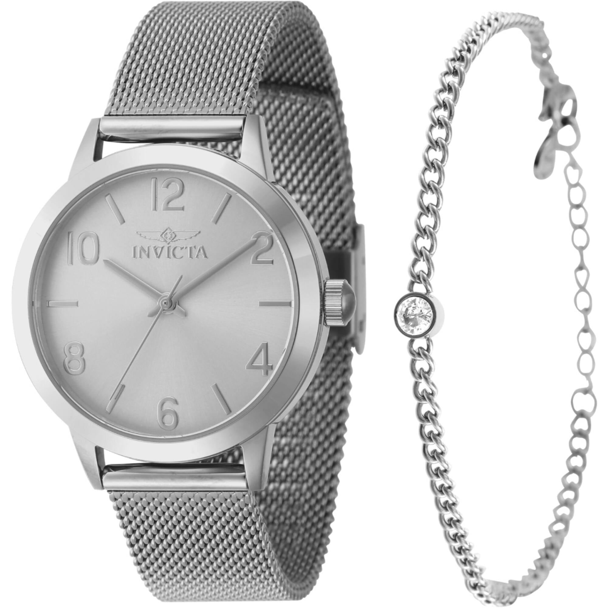 Invicta Silver Watch with Mesh Strap Invicta 48480 Men main image 4