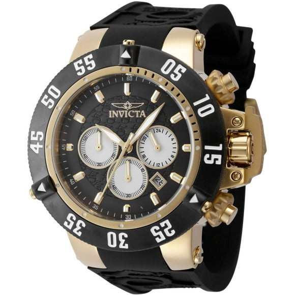 47330 Men's Subaqua Noma VIII Black Strap Chrono Watch