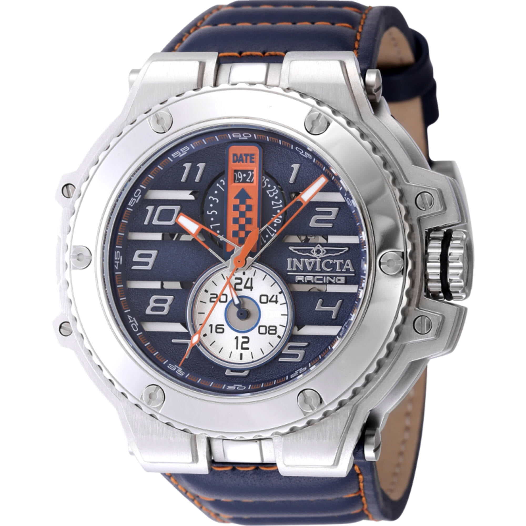 レーシングモデル★ブルー文字盤 INVICTA Racing 47378 Invicta 47378 Men's Invicta Racing Downforce Blue Strap Dive Watch
