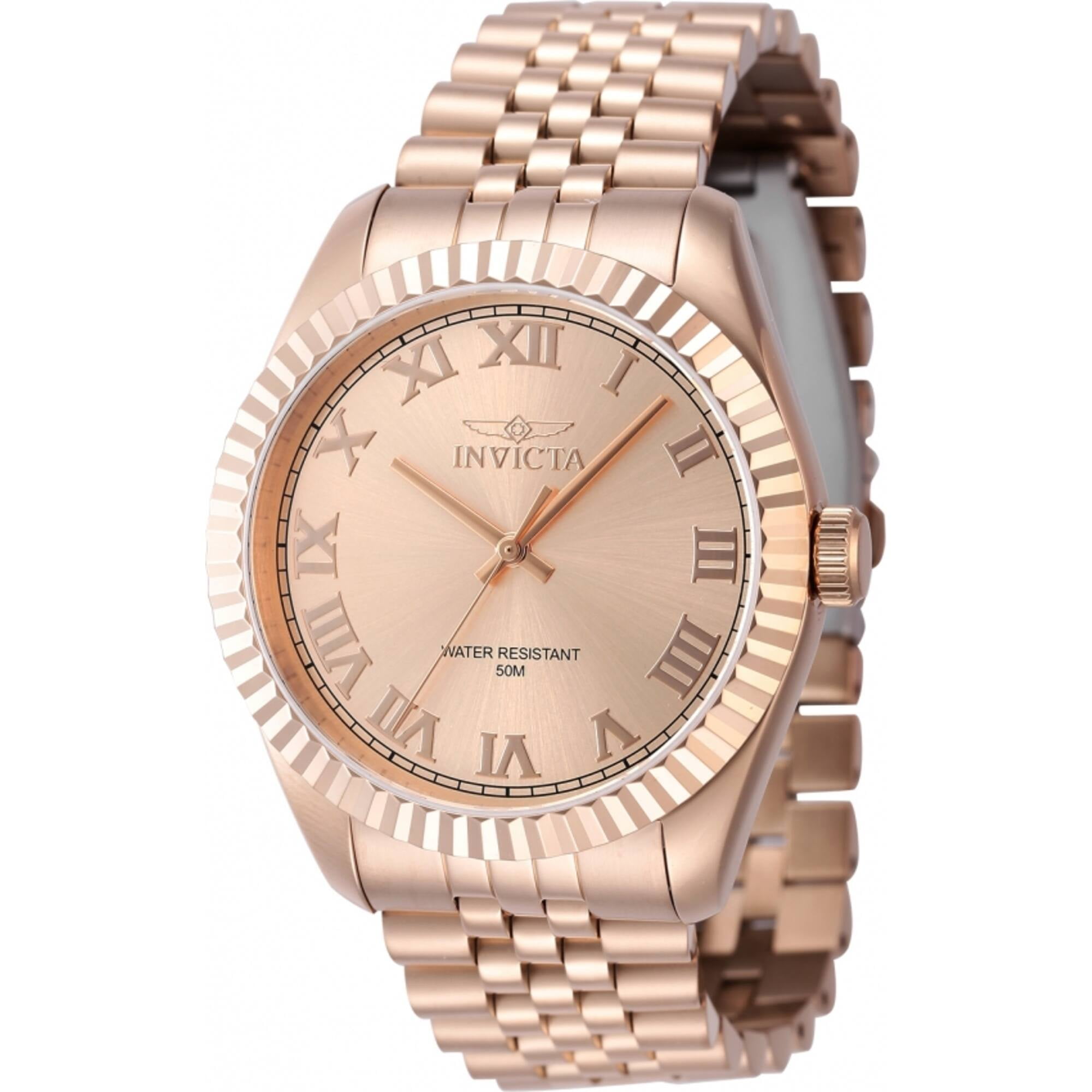 Invicta Men's Specialty Rose Gold Dial Watch - 47407