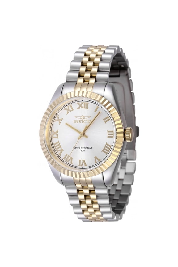 47414 Women's Specialty Silver, Yellow Gold Bracelet Watch
