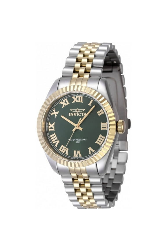 47415 Women's Specialty Quartz Green Dial Bracelet Watch