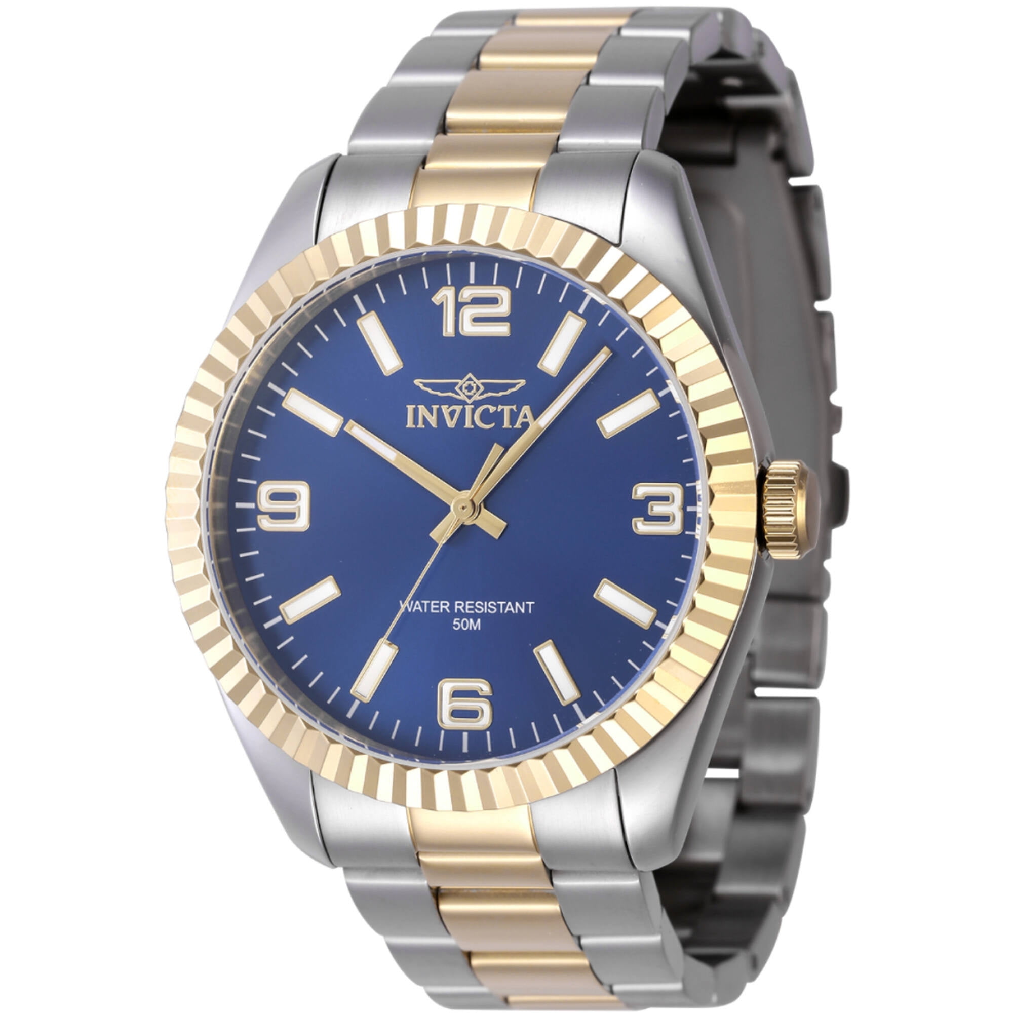 Invicta 47456 Men's Specialty Blue Dial Two Tone Bracelet Watch