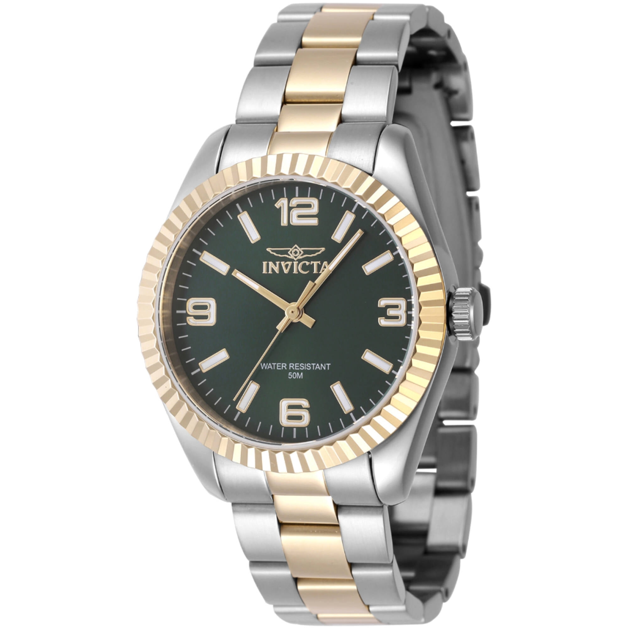 Invicta 47470 Women's Specialty Green Dial Two Tone Bracelet Watch