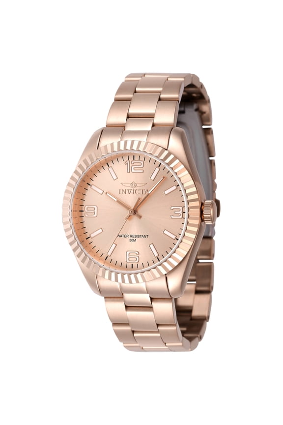 47477 Women's Specialty Rose Gold Tone Dial Bracelet Watch