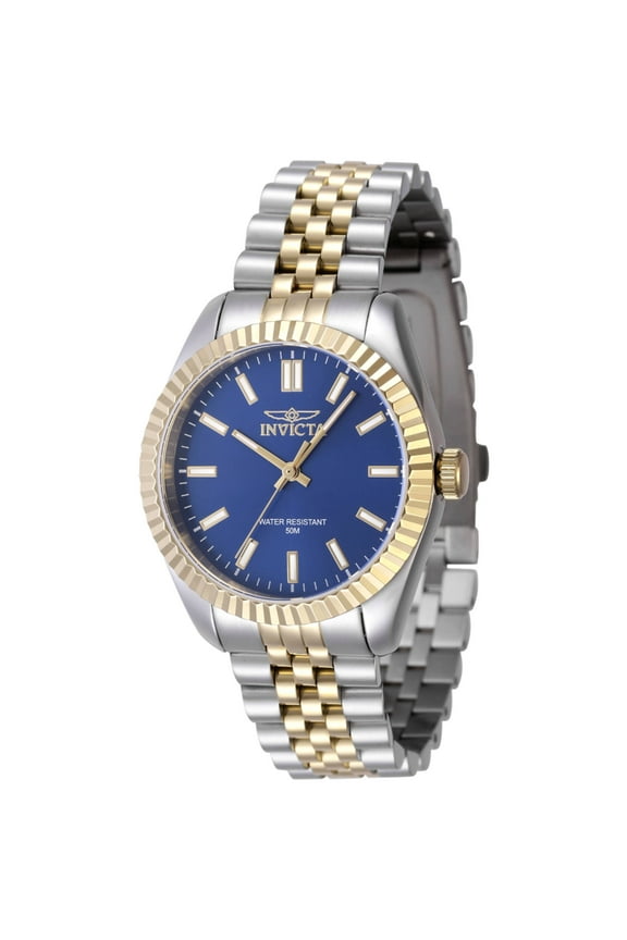 47502 Women's Specialty Blue Dial Two Tone Bracelet Watch