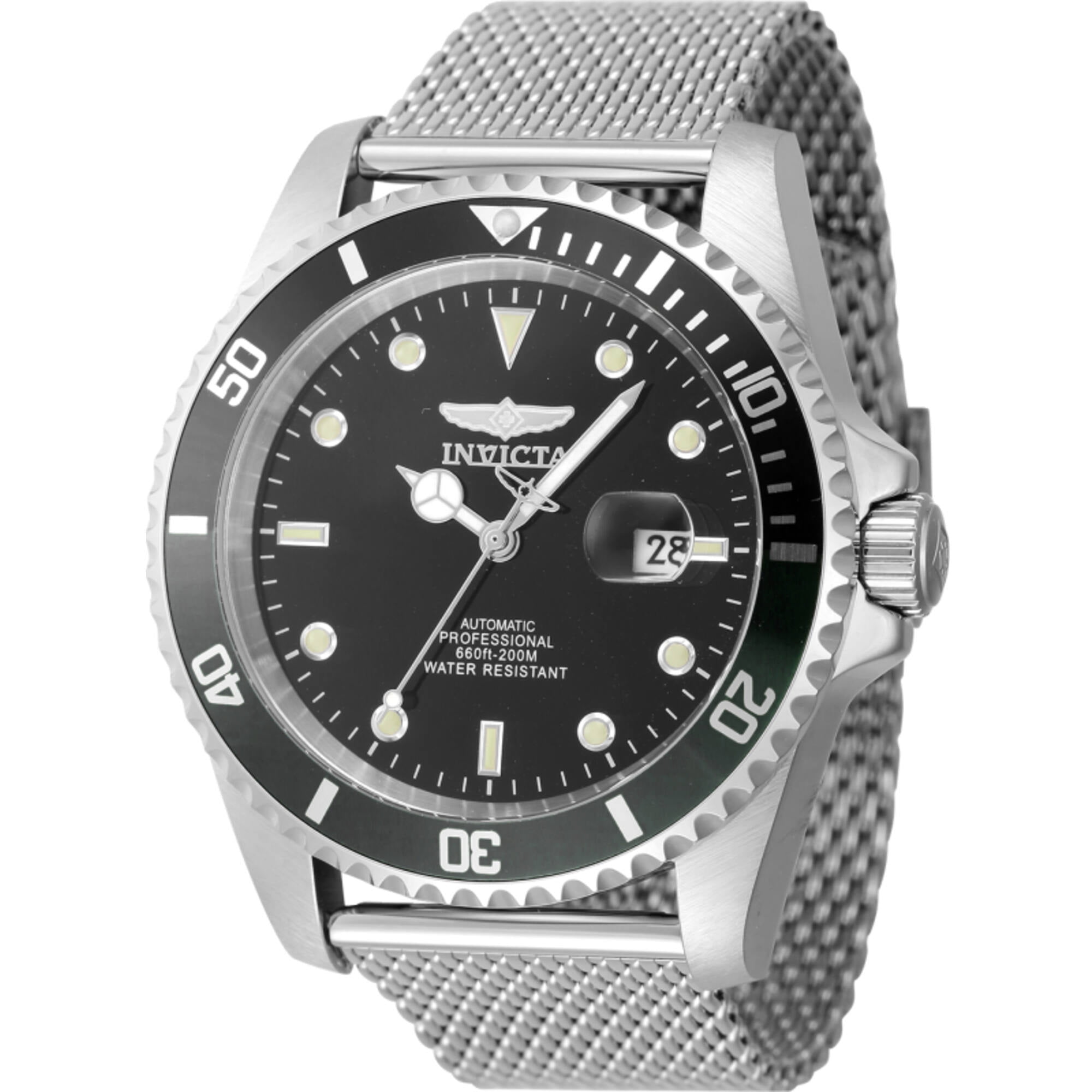 Invicta 47964 Men's Pro-Diver Automatic Silver Tone Bracelet Watch