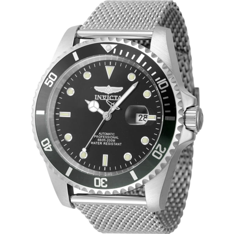 Invicta 47964 Men's Pro-Diver Automatic Silver Tone Bracelet Watch