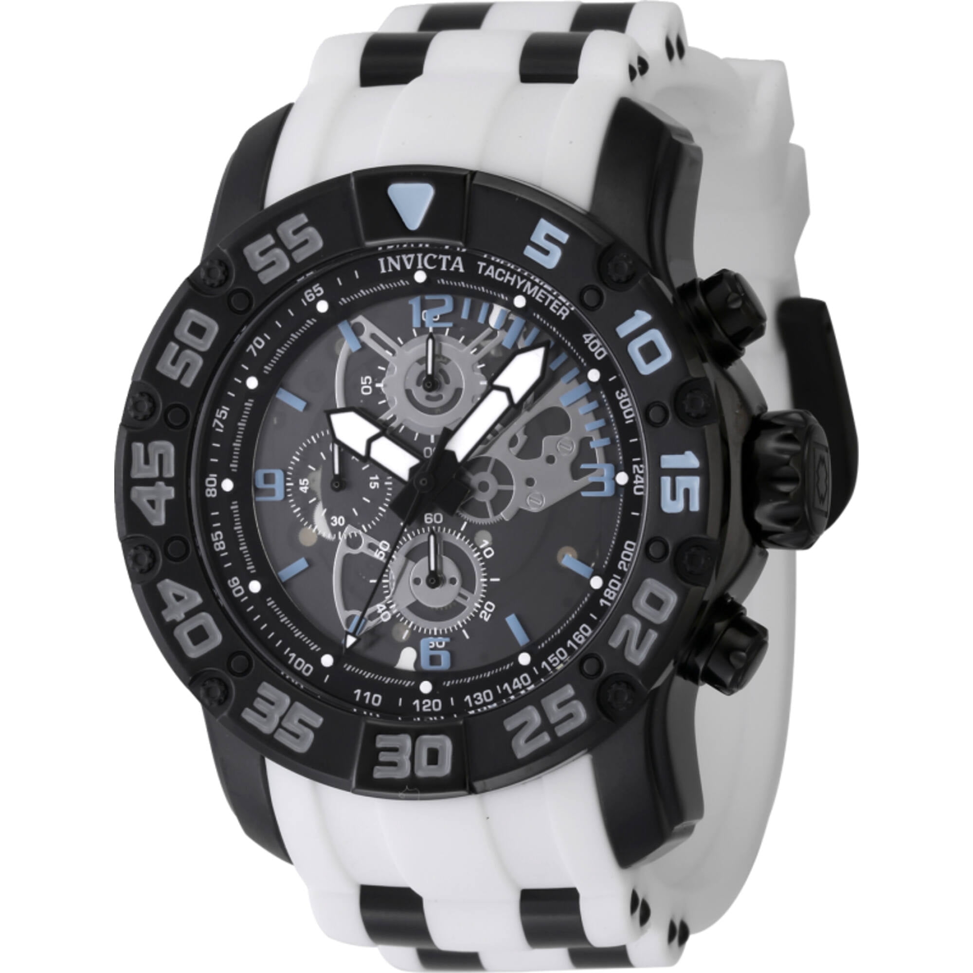 Invicta 48064 Men's Invicta Racing White and Black Strap Watch ...