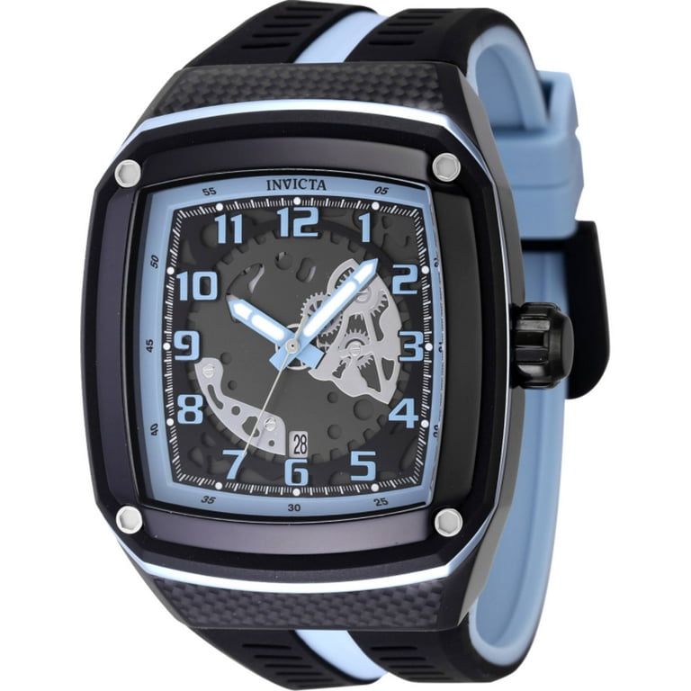 Invicta 48066 Men's Invicta Racing Gunmetal and Blue Dial Watch