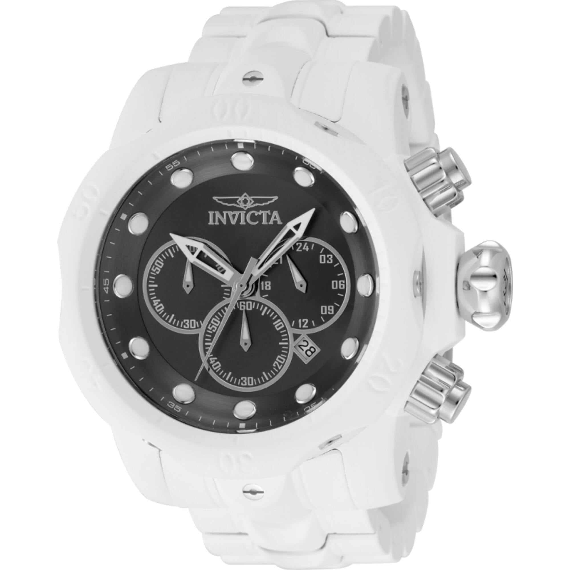Invicta Venom Phantom Chronograph GMT Quartz Gunmetal Dial Men's