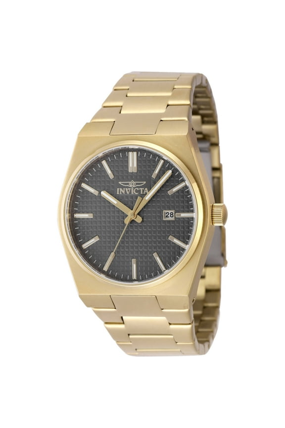 48397 Men's Speedway Charcoal Dial Steel Bracelet Watch