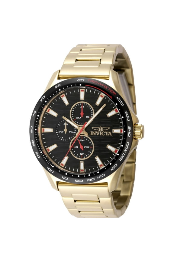 48871 Men's Invicta Racing Black Dial Bracelet Watch