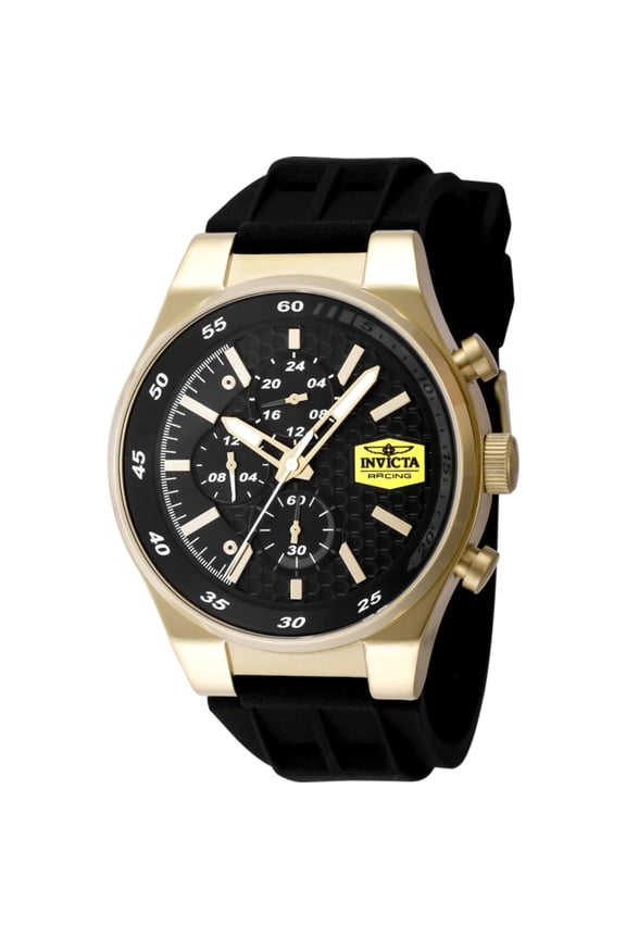 Racing Chronograph GMT Quartz Black Dial Men's Watch 48875