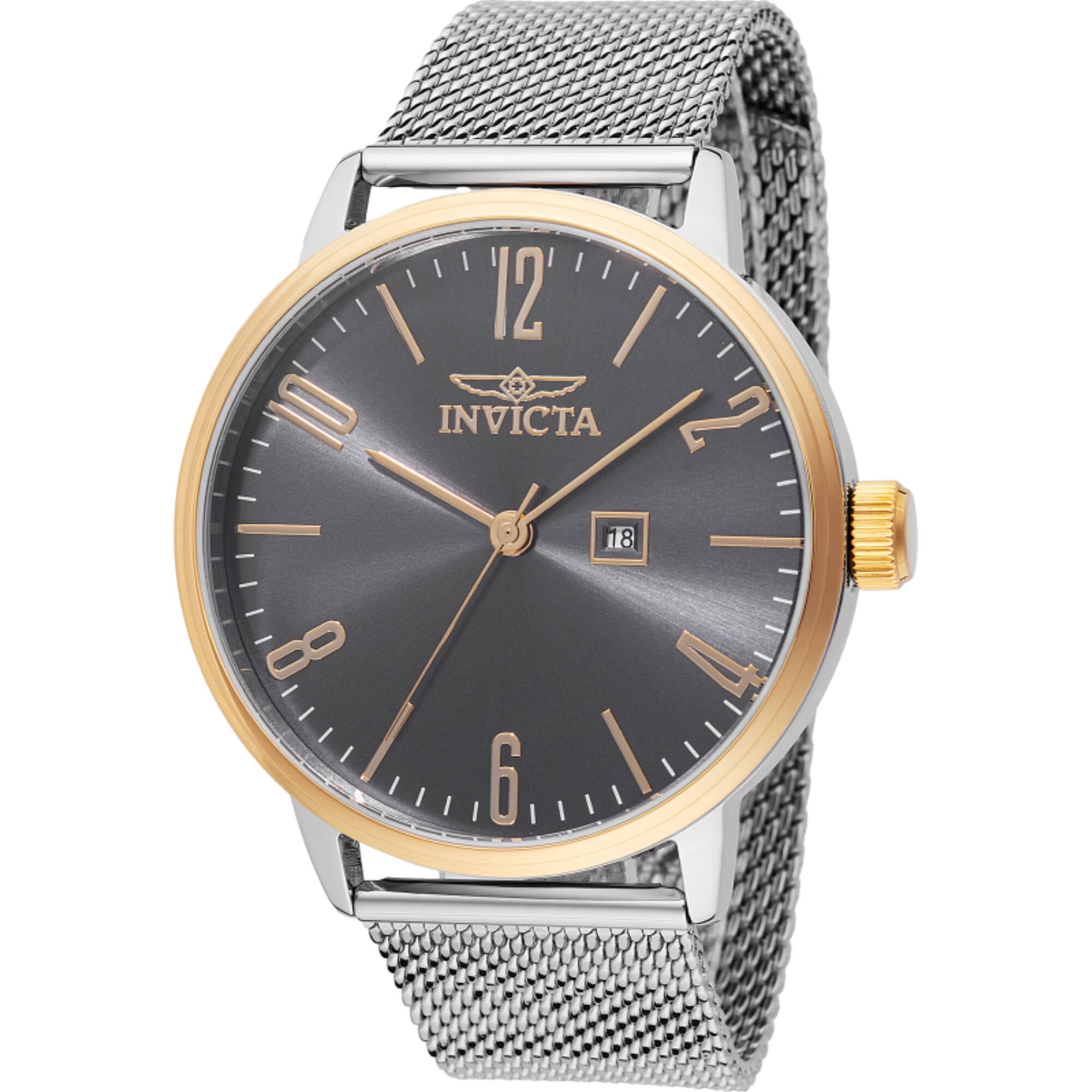 Invicta Specialty Quartz Charcoal Dial Men's Watch 48938