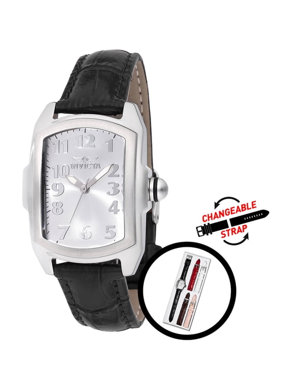 48949 Women's Lupah Black Interchangeable Strap Watch