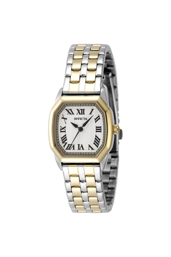 48958 Women's Wildflower Quartz Two Tone Bracelet Watch