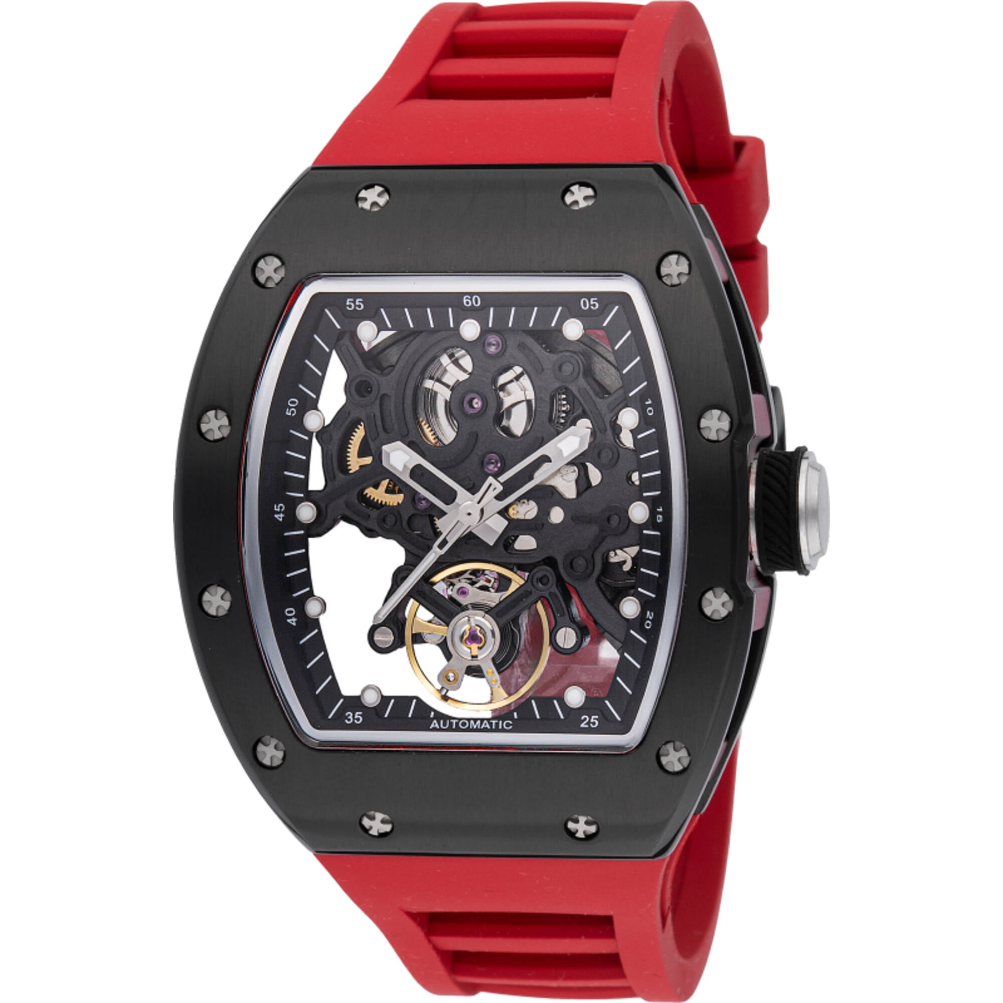 Invicta 49027 Men's S1 Rally Automatic Red Rubber Strap Watch