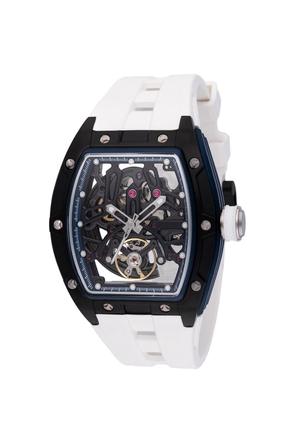 49030 Men's S1 Rally Chronograph Skeleton Dial Strap Watch