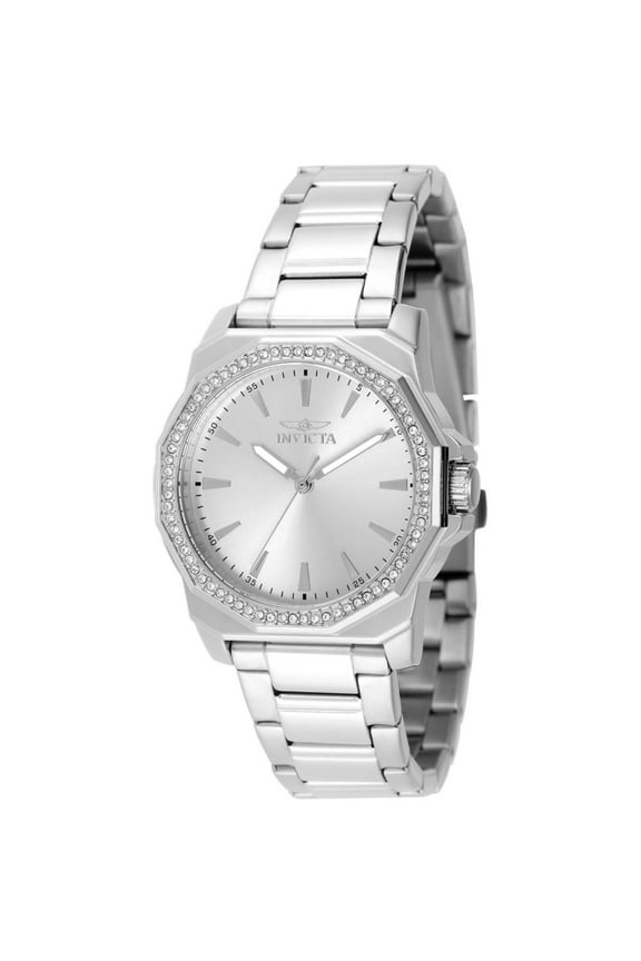 49110 Women's Speedway Quartz Silver Tone Bracelet Watch